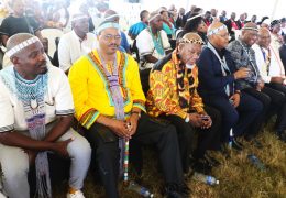 Reburial of Hlanga, son of King Nxeko